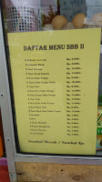 Saudara Bakery Balige Ii (sbb Ii) menu