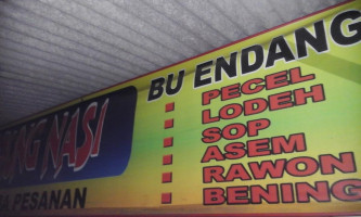 Warung Ayu. As menu