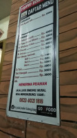 Es Jadul Jember Cabang Jajag menu