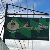 Aling Lucing Sisig inside