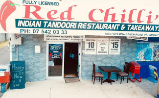 Red Chilli Indian Restaurant Bar outside