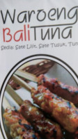 Waroeng Bali Tuna menu