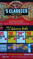 Pizza Hut menu