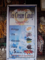 Marken Ice Cream Candy menu