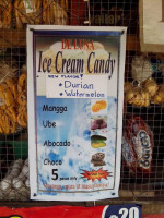 Marken Ice Cream Candy menu