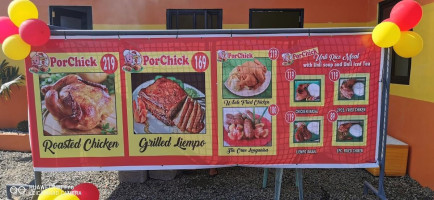 Porchick menu