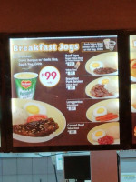 Jollibee Magic Mall Mangaldan menu