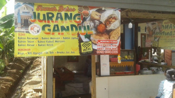 Bakso Jurang Gandul menu