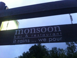 Monsoon At Rainforest outside