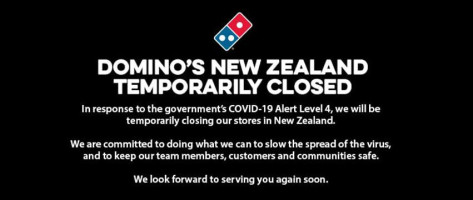 Domino’s Pizza Morrinsville menu