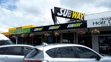 Subway outside