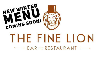 The Fine Lion menu