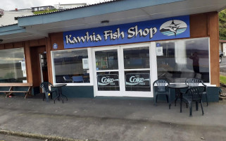 Kawhia Fish Shop outside