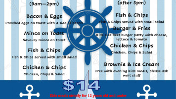 Skippers menu