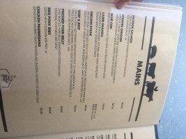 Dunsandel Tavern menu