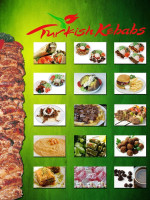 Turkish Kebabs menu