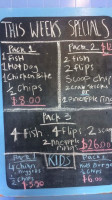 The Queen St Fish Supply menu