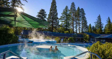 Hanmer Springs Thermal Pools outside