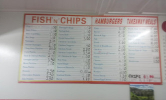 Pinjing Fastfood menu