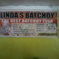 Tamzak Linda's Batchoy menu