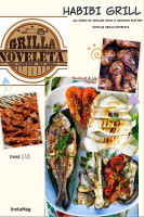 Grilla Noveleta menu