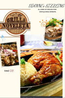 Grilla Noveleta menu