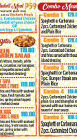 Clementes Cuisine menu