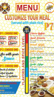Clementes Cuisine menu