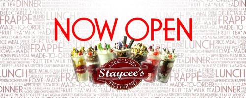 Staycee"s Cakes, Pasta, Tea House Ii Navotas City menu