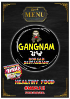 Gangnam Korean menu