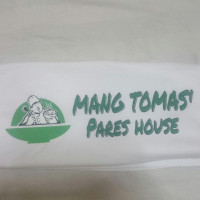 Mang Tomas' Pares House menu