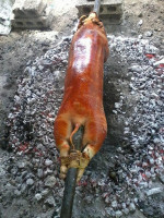 Edison Lechon food