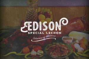 Edison Lechon menu