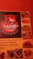 Mr. Wok menu