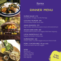 Kurma Freedive Camiguin Eco Lodge Resto menu