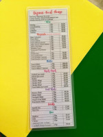 Difuni Food House menu