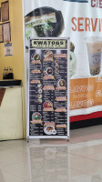 Kwatogs Sabang menu