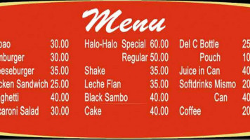 Food Haus menu