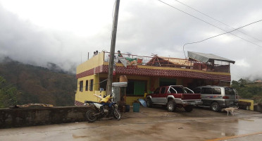 Esther Akiki Mount Pulag Inn Resto outside