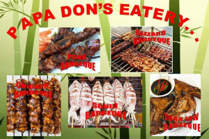 Papa Don's Store And Eatery menu