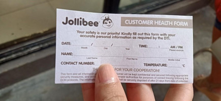 Jollibee menu