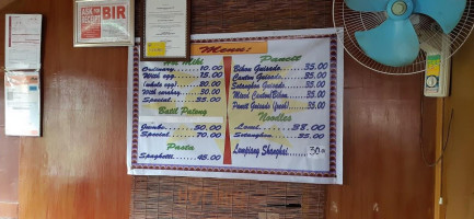 Angkwan's Eatery menu