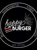 Happy Burger menu