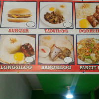 Tapsilogan Sa Tambayan menu