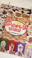 Ben's Halo Halo Candelaria Branch menu