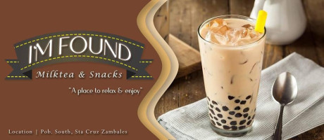 I'm Found Milk Tea Snacks menu