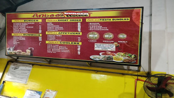 Anbee Burger House menu