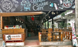 Marde’ Shabu Cafe’ outside