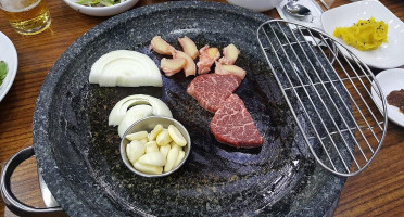 Hanmat Korean Bbq food