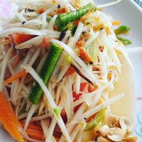 Shop 3 Amphoe Somtum Spicy Papaya Salad Chomthong Town food